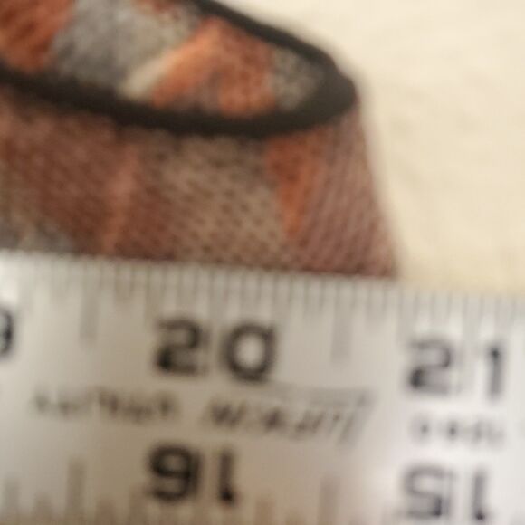 Daniel Rainn Top Hi-Low Sleeveless Blouse Womens Size Large Geometric Lace Print - Picture 9 of 15